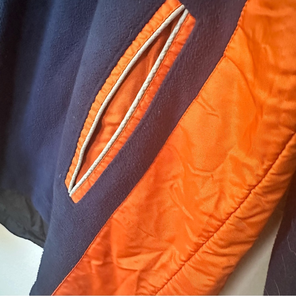 Vintage NFL Denver Broncos Zip-Up Men's Reversible Fleece Jacket X-Large - Picture 3 of 15